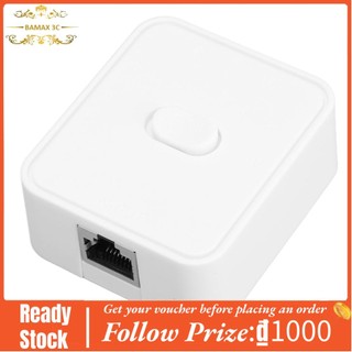 Bamaxis bộ chuyển mạch mạng gigabit 2 cổng 10/100 / 1000mbps trong 1 đầu ra bộ mở rộng poe bộ chuyển đổi rj45