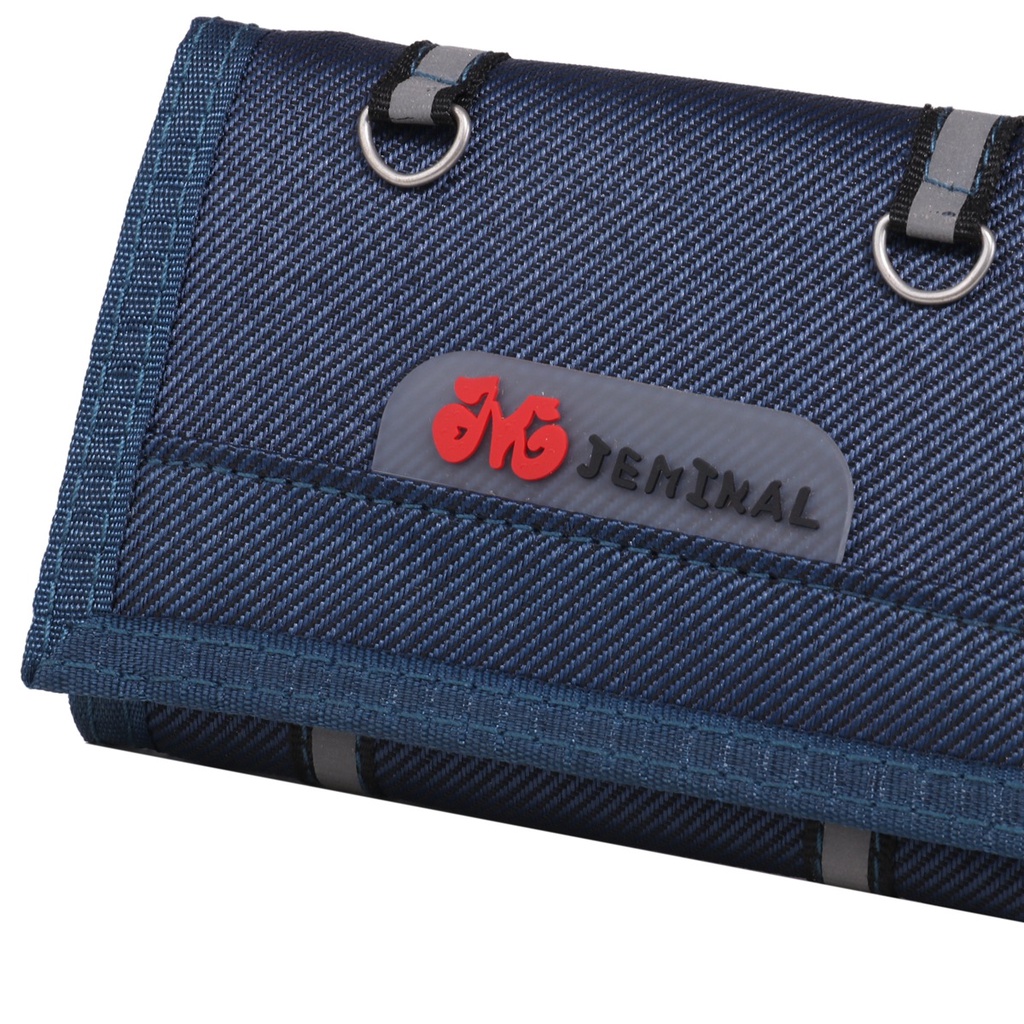 Ví Ngắn Gập Ba Bằng Vải Canvas Giản Dị Dành Cho Nữ Và Nam