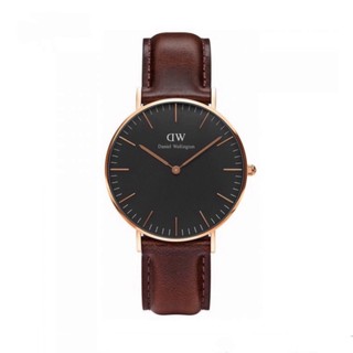 (Halei Nam nữ) Đồng Hồ Nam Halei DW dây da, classic