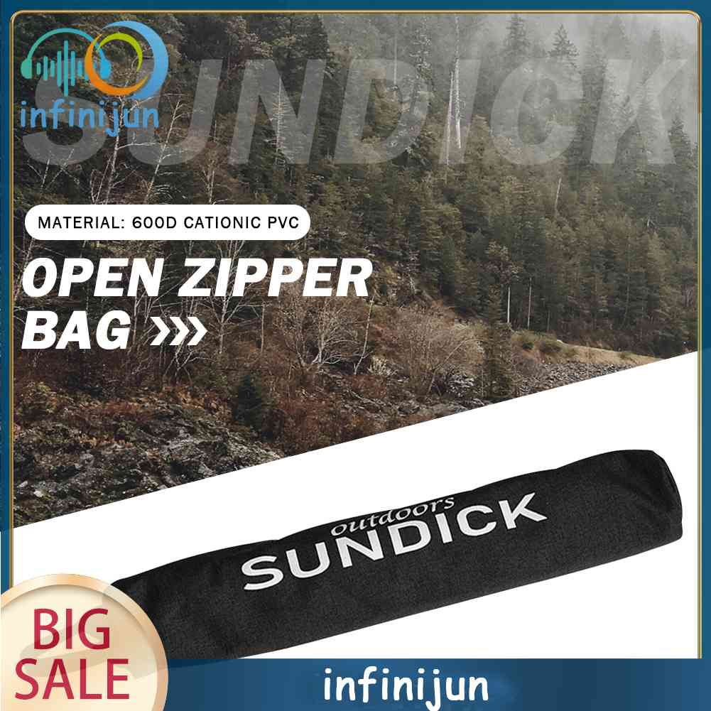 Túi Đựng Cọc Giăng Lều Trại 600D Bằng Vải Có Khóa Kéo Tiện Lợi