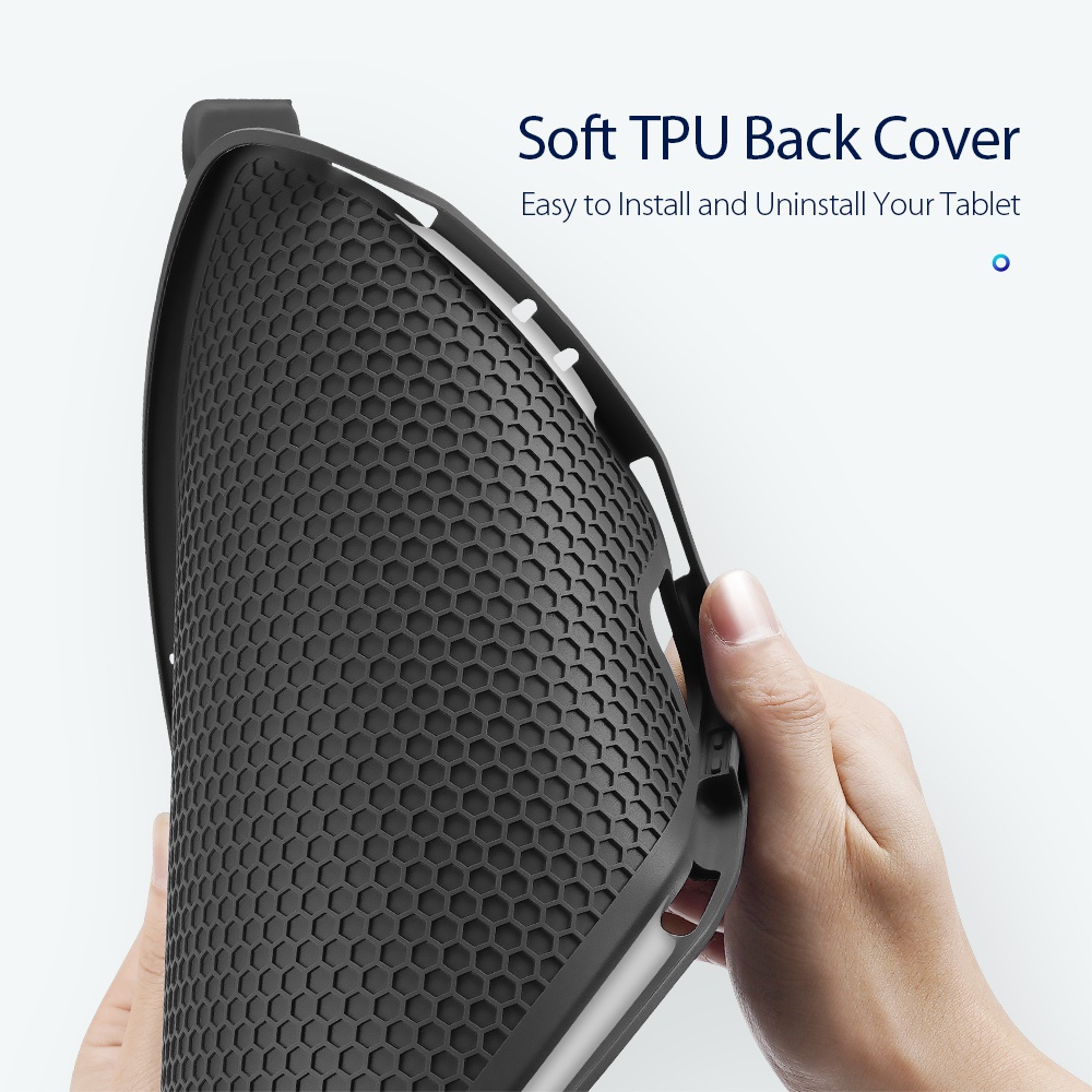 [Chính Hiệu DUX DUCIS] Bao da iPad PRO 11&quot; 2020/ M1 2021/ M2 2022 OSOM Series Khay Dẻo Da PU Trơn Có Khay Bút