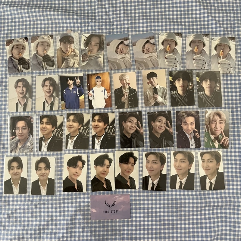 Ảnh card B T S Memories, Dvd, Deco chính hãng