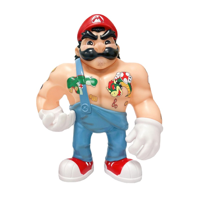NINTENDO Nhân Vật Super Mario Bros Kích Thước 20-32cm Mô Hình Cơ Bắp Mario Toad Red Nấm Bằng PVC Thời Trang Cho Bé