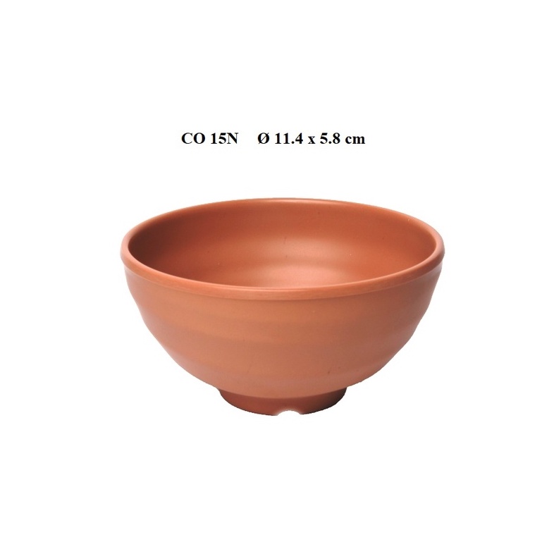Chén cơm nhựa Melamine nhám ngói CO15N