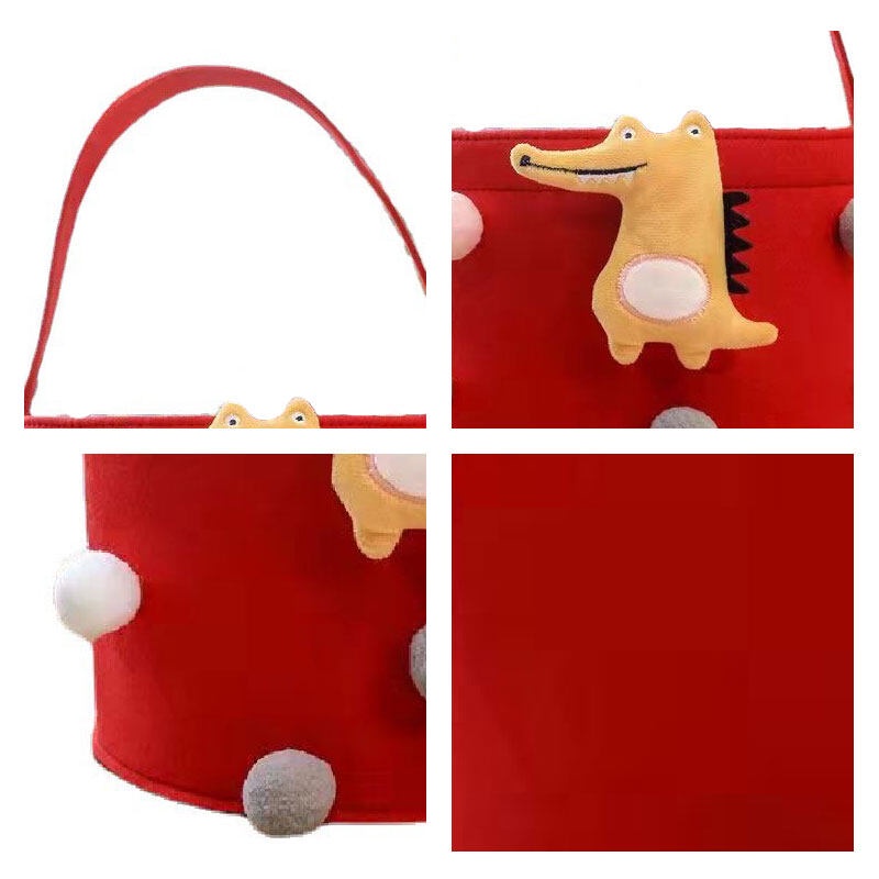 Túi Đựng Đồ Đa Năng Dạng Gập Họa Tiết Hoạt Hình Dễ Thương Cho Bé