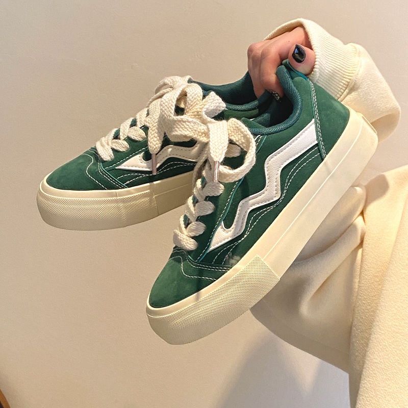 Giày Bốt Vải canvas Phong Cách ulzzang Hàn Quốc Thời Trang Mới 2022 Cho Nữ