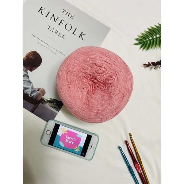 Sợi Cotton pha Visco - Sợi Cotton Lụa - Sợi chập 3