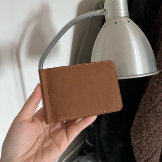 (ORDER) Ví da mini unisex Handmade Clip Wallet Onetothree