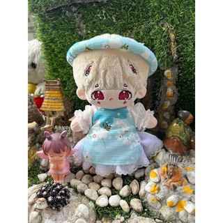 Áo dài Tết cho doll(20cm,body ú) hàng sẵn