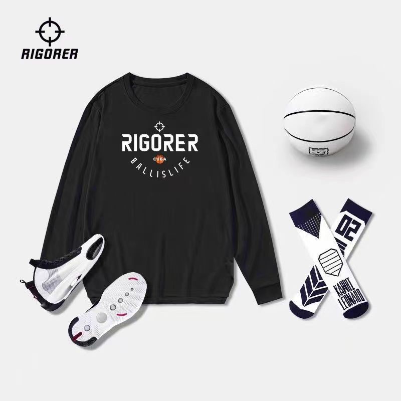 Áo Thun Bóng Rổ Tay Dài Dáng Rộng Chất Liệu Mỏng Nhanh Khô Thoáng Khí Thời Trang Cao Cấp