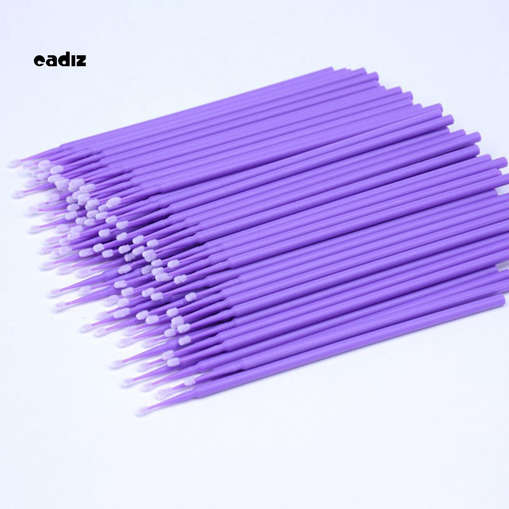 Hộp 200 Tăm Bông Cotton Nhẹ Dùng Một Lần Cho Trang Điểm Lông Mi / Lông Mi