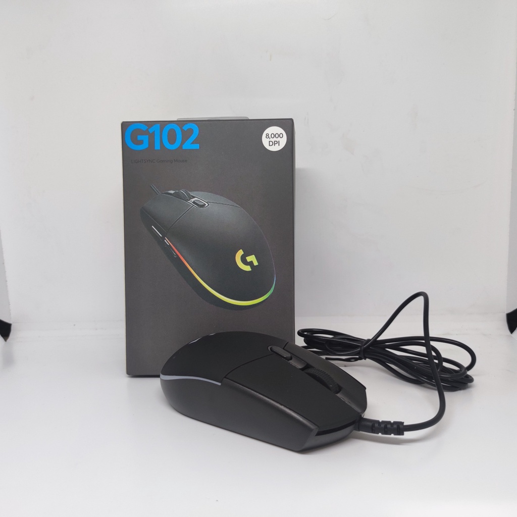 Chuột gaming chuột chơi game logitech G102 Led RGB 8000DPI | BigBuy360 - bigbuy360.vn