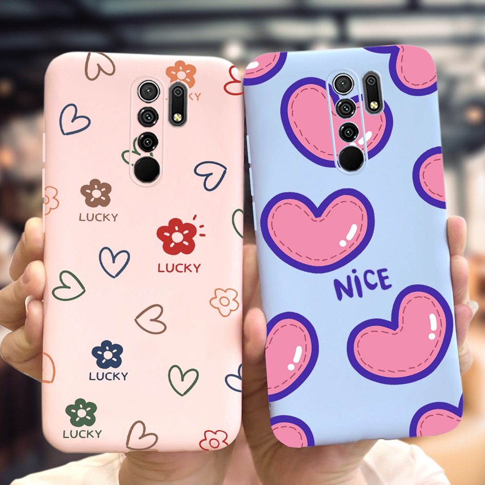 Ốp Điện Thoại Dẻo Họa Tiết Hoạt Hình Chú Bò Sữa Dễ Thương Cho Xiaomi Redmi 9 Xiomi Redmi 9 Redmi9 Prime