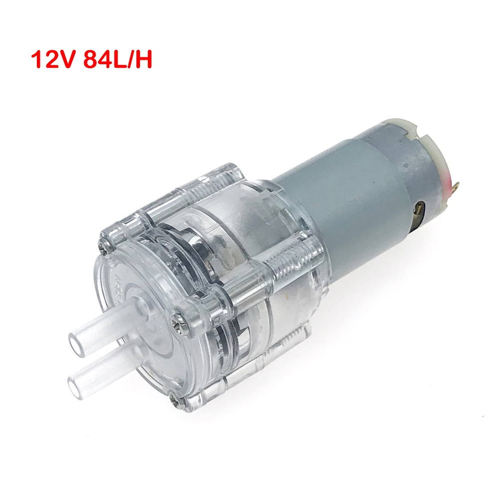 Đầu Bơm Nước mini DC 7.4V 12V 24V 395 Motor 84L / H 96L / H