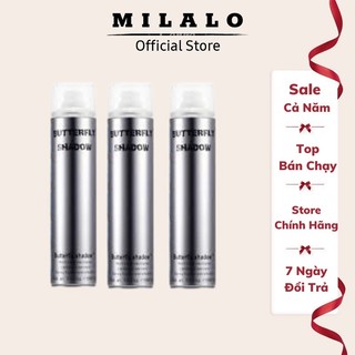 Gôm xịt tóc butterfly shadow 11.4 oz gôm bạc 150ml / 320ml / 600ml tạo kiểu tóc nam nữ và keo giữ nếp