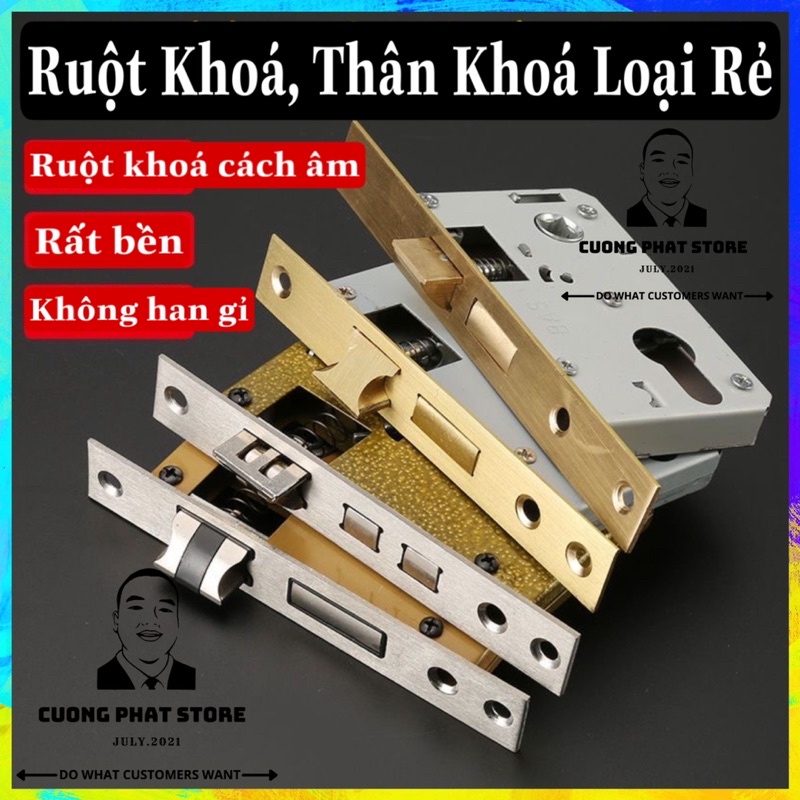 Thân khoá, Ruột khoá cửa loại nhỏ và to 50, 58 và 85