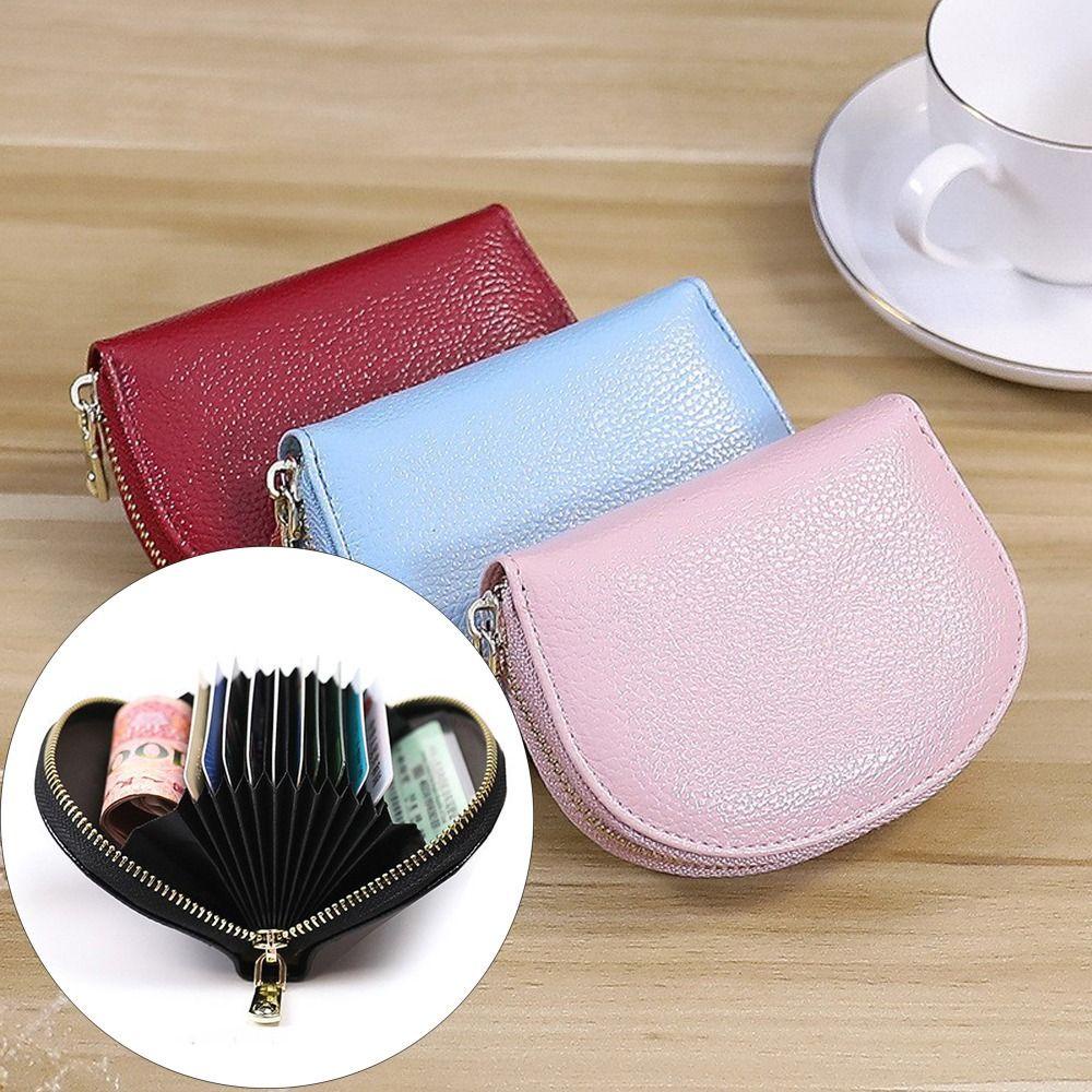 KENT1 Sổ Đựng Danh Thiếp / Thẻ Tín Dụng / Tiền Xu Thời Trang