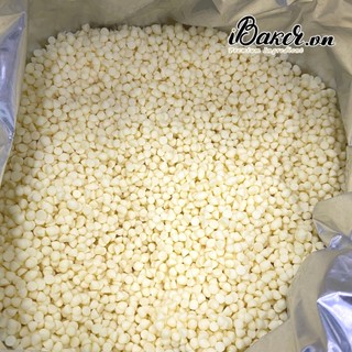 [200,500g] Socola (Chocolate) Puratos chip trắng