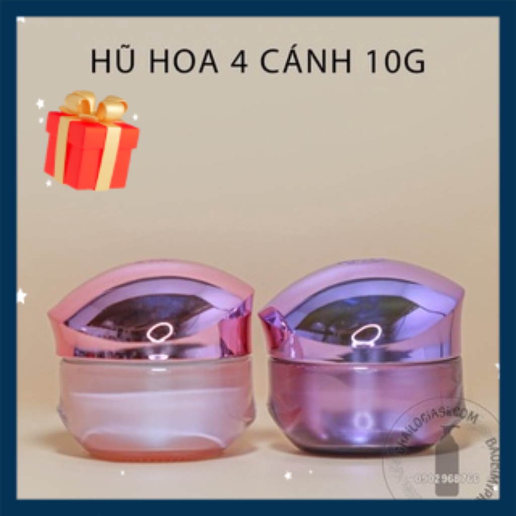 HŨ NHỰA HOA 4 CÁNH (10GRAM)