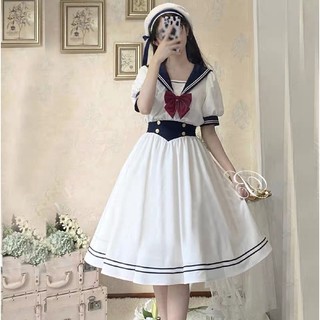 [SẴN HÀNG LOẠI 1 CÓ BIGSIZE] Đầm/ Váy Lolita Thuỷ Thủ - Kèm ảnh thật