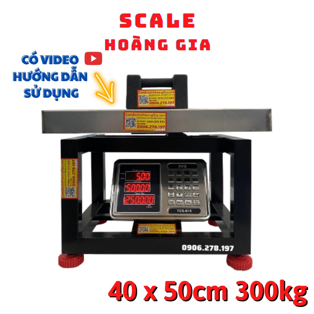 Cân ghế điện tử 300kg TCS 615 Kích thước 40 x 50 cm Chuyên Cân Công Nghiệp