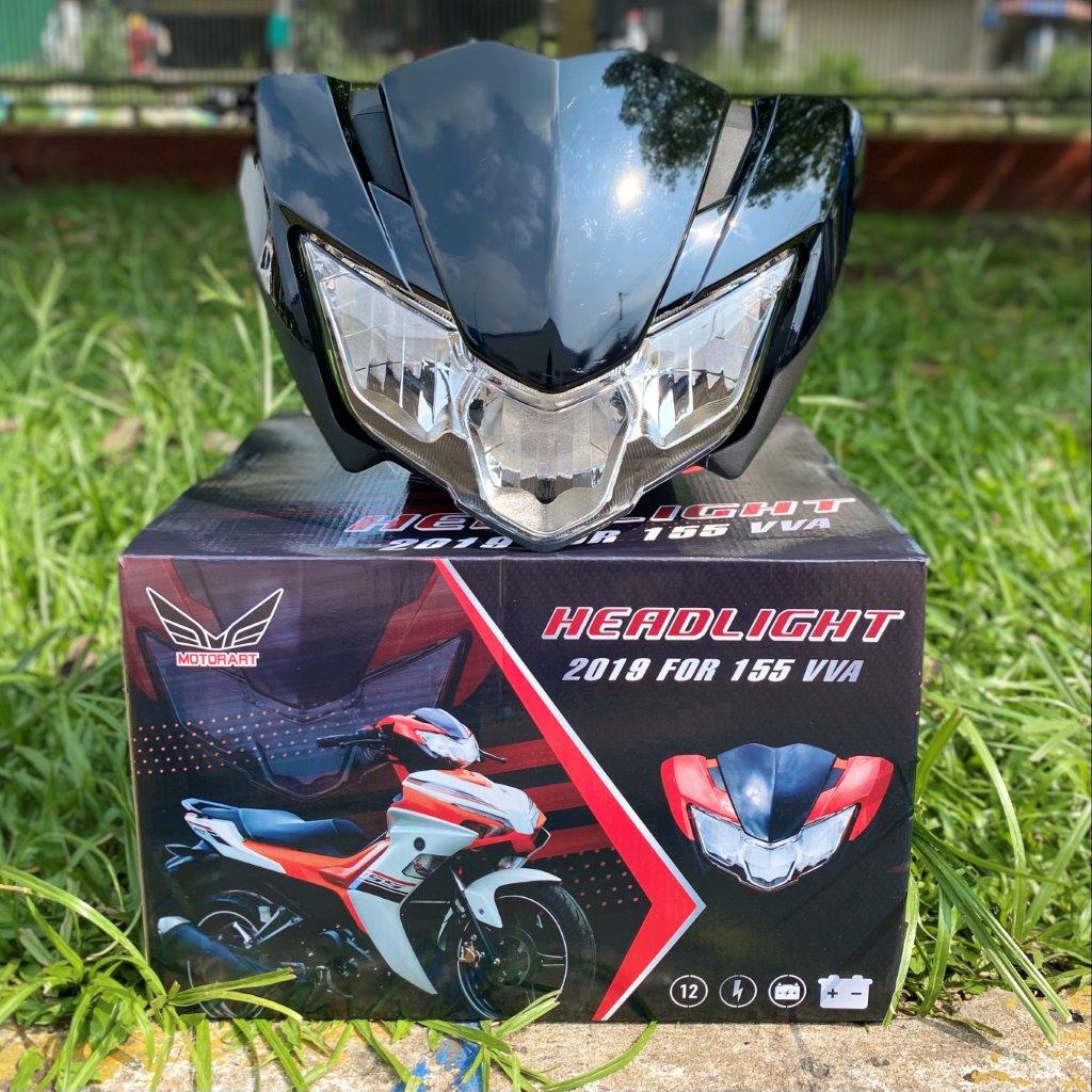 Bộ đầu đèn Exciter 155 mẫu Exciter 2019 lắp như zin.