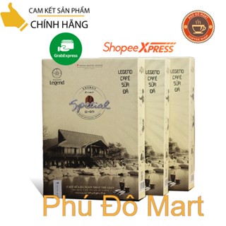 Cà Phê Hòa Tan Legend Sữa Đá Trung Nguyên _ Hộp 9 Gói