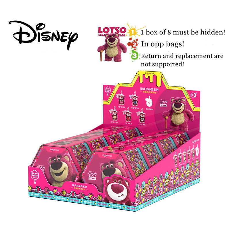 [Chính hãng Disney]Hộp ngạc nhiên blindbox gấu dâu Lotso thơm mùi dâu ????