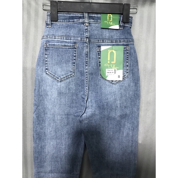 QUẦN JEANS ÔM CẠP SIÊU CAO co giãn tốt- hình shop chụp thật
