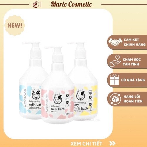 Sữa tắm con bò watson