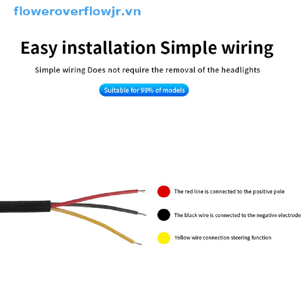 Dải Đèn Led DRL 12V Linh Hoạt Chạy Ban Ngày Cho Xe Hơi