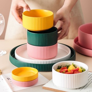 Bát sứ ăn cơm màu pastel, bát sứ maracon