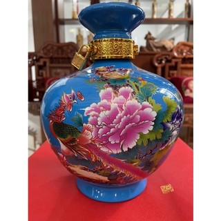 vỏ bình gốm sứ trang trí LONG PHỤNG