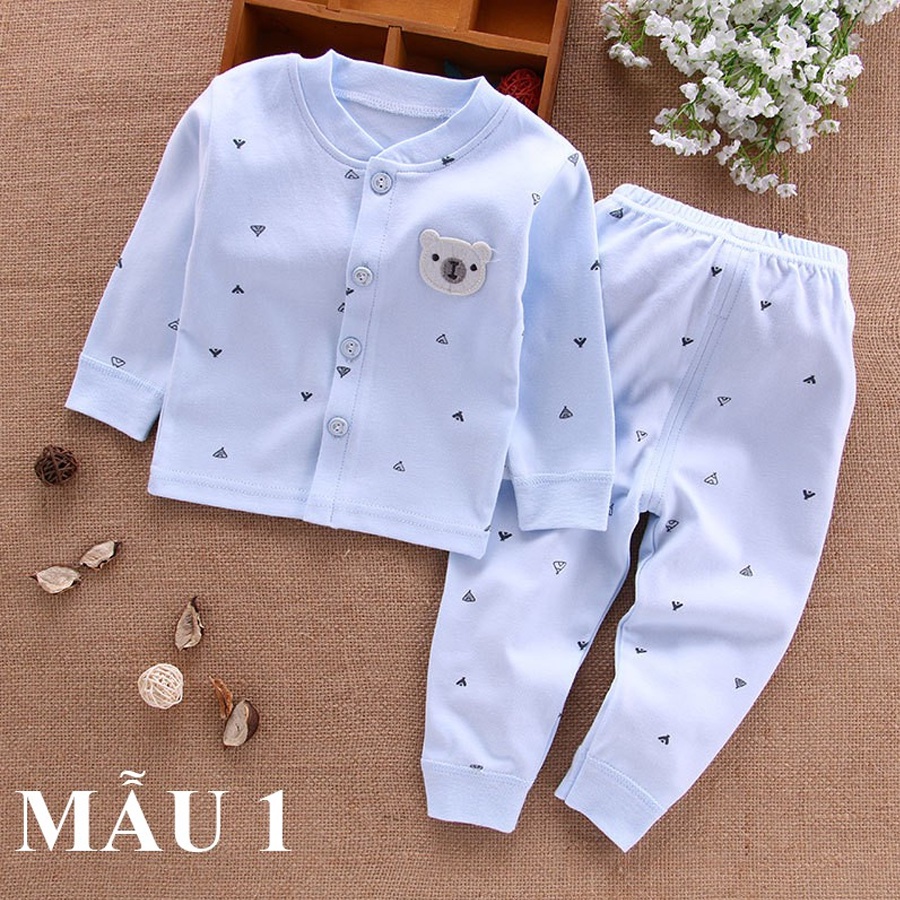 Bộ dài tay thu đông cho bé trai và bé gái