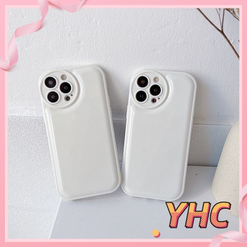 Ốp Điện Thoại Silicon Màu Trơn Có Đệm Khí Cho iphone7plus 8 8plus XR x xs 12 11 pro max plus 13 promax-286