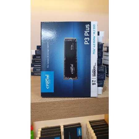Ổ cứng SSD Crucial P3 Plus - 500Gb / 1TB M2 2280 PCIe Gen4x4 - Bảo hành 60 tháng