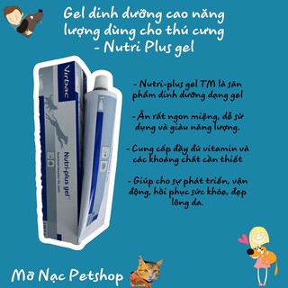 Nutri Plus gel - Gel dinh dưỡng cao năng lượng dùng cho thú cưng - Nk Pháp