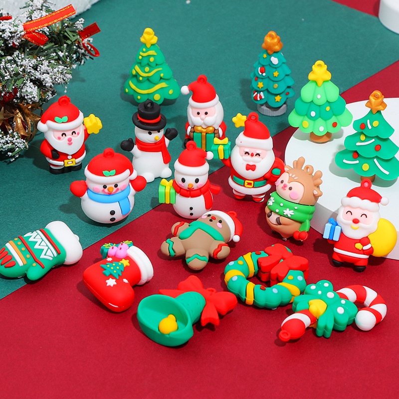 Móc khóa treo balo Noel Giáng sinh ẤM ÁP Mẫu mới 2023