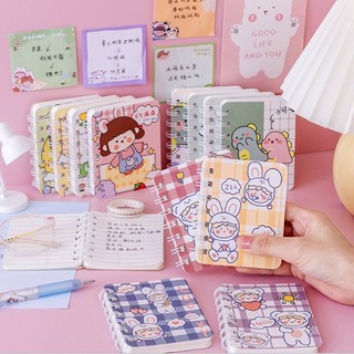 Sổ lò xo mini các loại (có dòng kẻ)