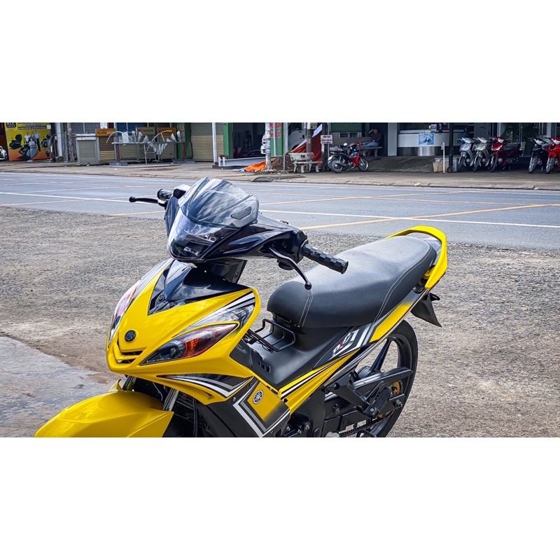 Tem rời Ex nhỏ mẫu Zin siêu nét cho xe màu đen vàng