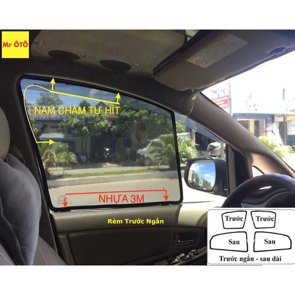 RÈM CHE NẮNG XE HYUNDAI TUCSON 2007 GOLD LOẠI 1 MR.OTO. BẢO HÀNH 24 THÁNG. CAM KẾT CHUẨN KHÍT THEO XE