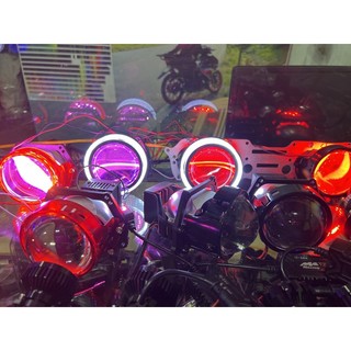 Bi cầu led 3.0 lắp ô tô xe máy. công suất 60w