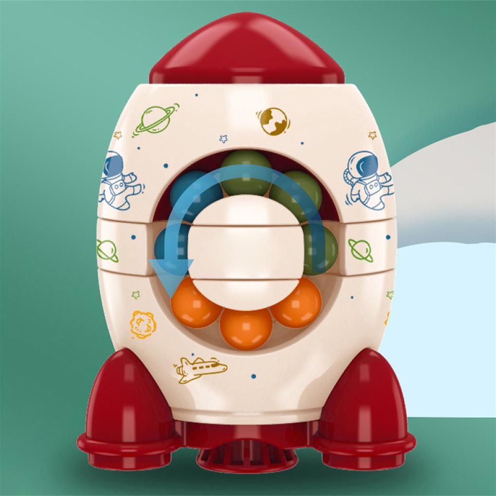 (runbu) Đồ Chơi Khối Lập Phương Nhỏ Xoay Bằng Hạt Xoay Giảm Căng Thẳng Cho Thanh Thiếu Niên Du Lịch Thông Minh