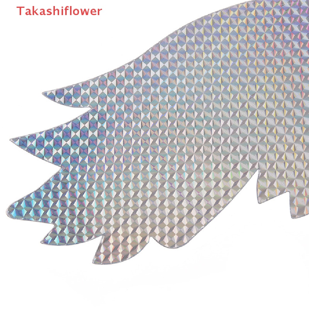 1 Con Cú Giả Phản Quang Đuổi Chim Kèm Chuông Treo Trang Trí