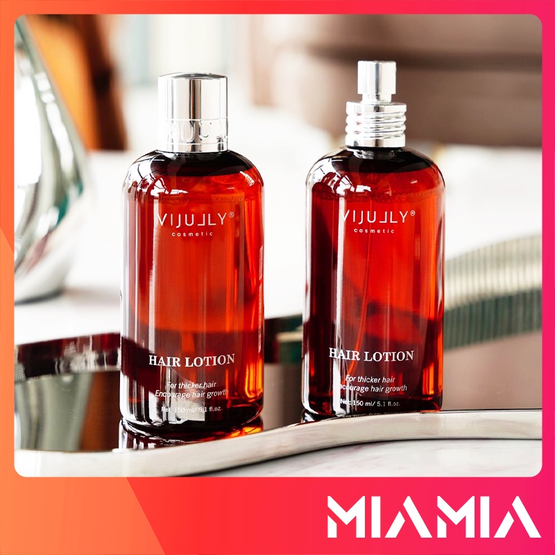 Tinh Dầu Bưởi Kích Mọc Tóc Vi Jully Cosmetics Chính Hãng - Xịt Tóc Hair Lotion 150ml