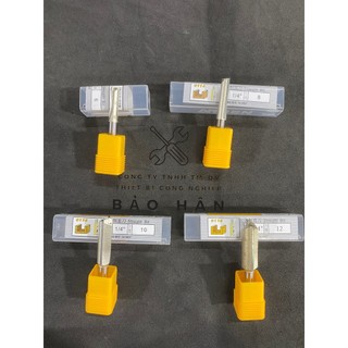 Mũi phay gỗ thẳng arden cốt nhỏ 1/4'' - cốt lớn 1/2''