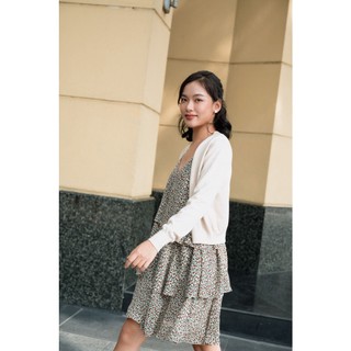 ÁO LEN CARDIGAN CÓ CÚC / WL0001