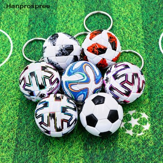 Móc Khóa Da PU Hình Quả Bóng Đá 3D