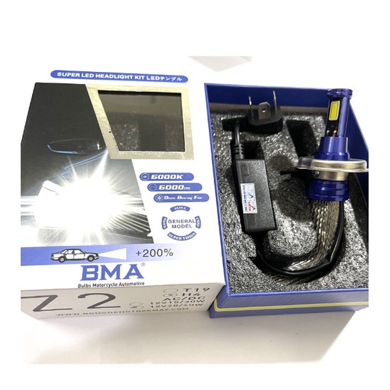 Đèn pha Led BMA Z2 , chân H4 - T19 siêu sáng
