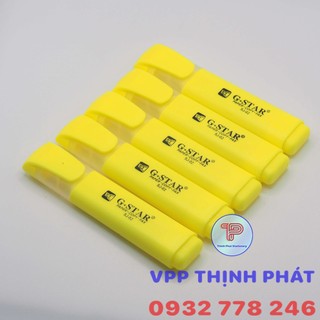 {Giá sỉ} [COMBO 1 HỘP] Bút dạ quang G-Star SJ-02 (Vàng, Cam) (10 cây/hộp)